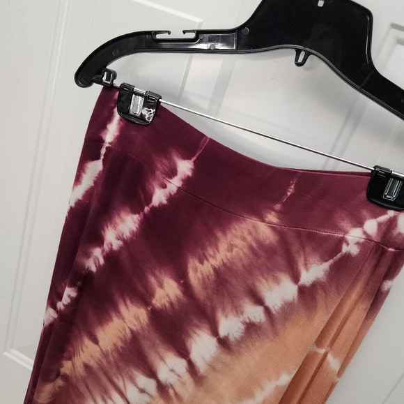 Faded Glory Tie Dye Bohemian Maxi Skirt  Size Small 4-6 - Picture 3 of 4